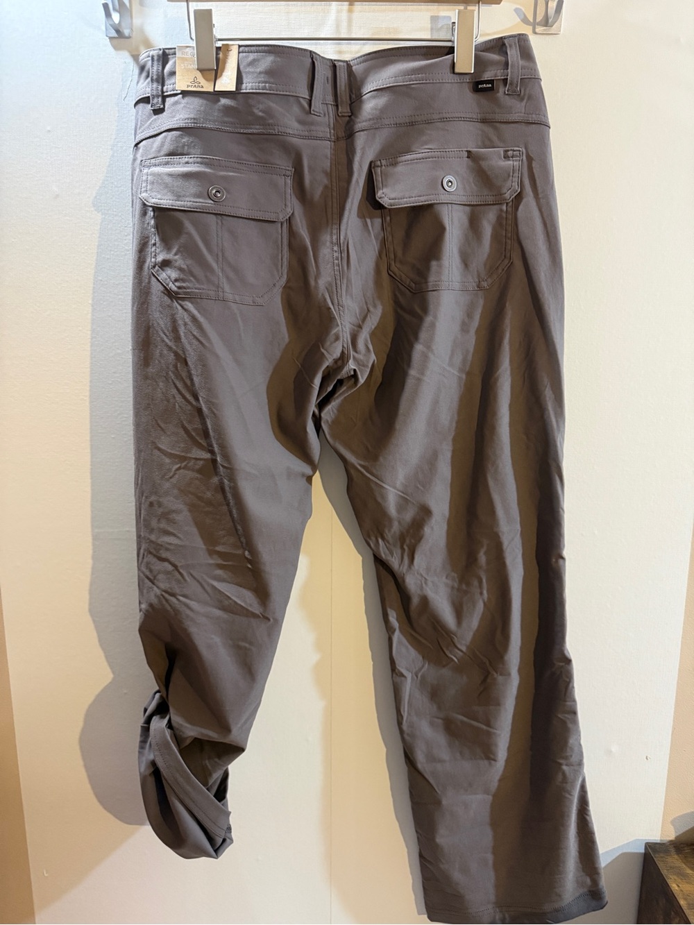 prAna Halle Pant II Women’s 14 RG Moonrock Hiking Travel Stretch Pants NWT - Picture 2 of 9